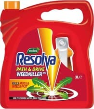 Image of Westland Resolva Path & Drive Weedkiller Ready to Use 2 in 1 Kills Moss 3L
