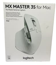 Image of Logitech MX Master 3S For Mac Wireless Mouse - Pale Grey 910-006572 BNIB