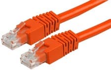 Image of PRO SIGNAL - RJ45 Male to Male Cat6 UTP Ethernet Patch Lead, 1m Orange