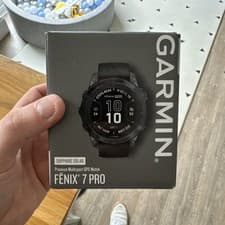 Image of Garmin Fenix 7 Pro Sapphire Solar Edition Smart Watch - Carbon Grey