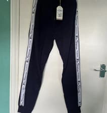 Image of Ben Sherman joggers jogging bottoms size navy blue small mens new with tags !