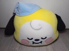 Image of Bt21 Sleeping Chimmy with Night Cap Yellow Plush Cushion Soft Toy Aurora - 38cm