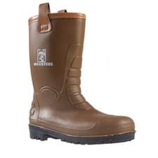 Image of Mens S5 Safety Rigger Steel Toe Waterproof Neptune Site Work Outdoor Boot New Sz