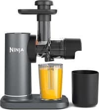 Image of Ninja Cold Press Juicer Machine700ml Jug &1.1L Pulp Container Fresh Juices, Grey