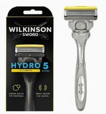 Image of WILKINSON SWORD - Hydro 5 Ultimate Razor Handle with Cartridges New 100% Genuine