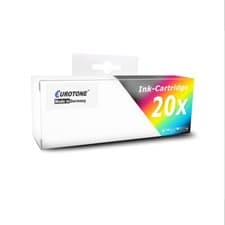 Image of 20X Eurotone Ink For HP OfficeJet 7612 Wide Format 6600 E-All-In-One