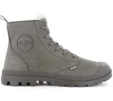 Image of PALLADIUM Pampa Hi Zip WL - Men Winter Boots 05982-281-M Leather Gray