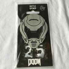 Image of Doom Bottle Opener Heavy Duty Metal Magnetic Collector 25th Official "NEW" SEALE