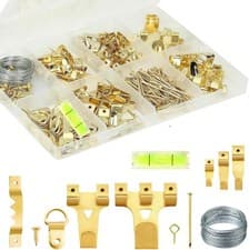 Image of 372pcs Picture Hanging Kit Heavy Duty Picture Hooks for Frames Picture Hanger