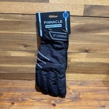 Image of Pinnacle Water Resistant Gloves Mens Gloves Size Medium Black New
