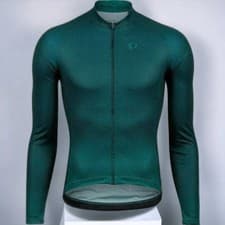 Image of Pearl Izumi Men's Attack Long Sleeves Jersey Pine / Alpine Green
