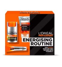 Image of L'Oreal Paris Men Expert Energising Routine Facial Skincare Routine Gift for Him
