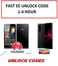 Image of Unlock Code EE Alcatel One Touch 2045x 1013x 1066G Pixi 3 4 4034x 4009x 10.16