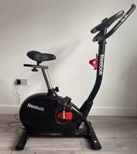 Image of New Reebok One GB40s Exercise Bike (black/red) - no box