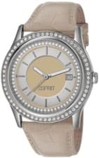 Image of Esprit Ladies Twinkle Crystals Leather Watch Brand NEW Boxed ES106132003 Genuine