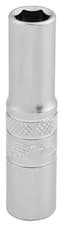 Image of Draper 7.0MM6PT DEEP SOCKET 1/4 DR-PK 16527 1/4" Sq. Dr. Metric Deep Sockets