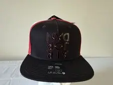 Image of Air Jordan Hat Men Black Jumpman Pro Legacy AJ 5 “Fire Red” Snap Back Cap New