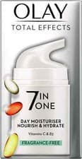 Image of Olay Total Effects 7in1 Fragrance Free Moisturiser With Niacinamide, 50ml