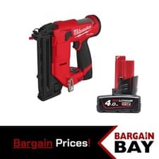 Image of Milwaukee M12 FCN18GS-0X 12V FUEL Brushless Brad Nailer with CASE and 4ah Batt