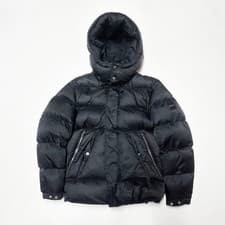 Image of RRP £489 HUGO BOSS MENS SIZE 48 M MEDIUM Corbinian BLACK MENS PUFFER JACKET