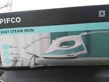 Image of Pifco 205698 Steam Iron White & Blue