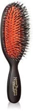 Image of Mason Pearson BN4 Pocket Mix Boar Bristle & Nylon Hair Brush Dark Ruby New