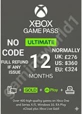 Image of Xbox Game Pass Ultimate 12 Months 🌍 Global | Gold + EA Play | 0-2 Hour Delivery
