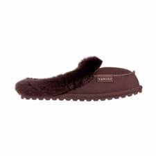 Image of Womens Genuine Sheepskin Slippers Real Leather Warm Cosy Mule UK 4-8