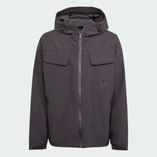 Image of Adidas Premium Essentials Water-Repellent Black Men's Jacket - M - (JD2110)