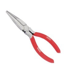 Image of Long Nose Pliers Draper 67869 Soft Grip Non Slip Handles 160mm 6" Carbon Steel
