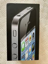 Image of Apple iPhone 4 - 8GB - Black (Unlocked) A1332 (GSM)