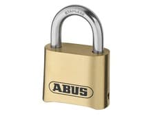 Image of ABUS Combination Padlock 53mm Brass Nautilus 180IB Series Carded - ABU180IB50C