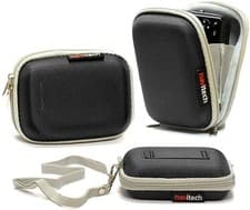 Image of Navitech Black Camera Case For Canon PowerShot ZOOM Telephoto Monocular Camera