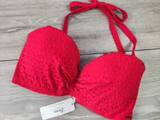 Image of NEW Boux Avenue Multiway Strawberry Frejus Laser Cut Balconette Bra Bikini Top