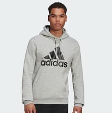 Image of adidas Badge Of Sport Fleece Hoodie - Hooded Sweatshirt - Black Friday Sale