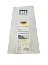 Image of Fellowes Binding Comb A4 12mm White Pack 100 (53462) (ZO)