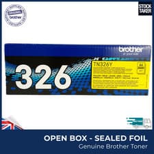 Image of Genuine Brother TN-326 Yellow Toner Cartridge High-Capacity TN326Y DCP-L8400CDN