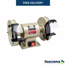 Image of SIP Bench Grinder 10" 230V 750W 2980RPM 250mm x 25mm Coarse and Fine Grit Wheel