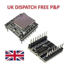 Image of DFPlayer Mini MP3 Player Module MP3-TF-16P Audio Voice DF Player for Arduino UK