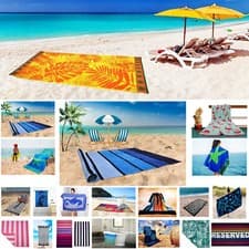 Image of Beach Towel Extra Large Travel Lightweight Bath Sheet Quick Dry Bath Towel