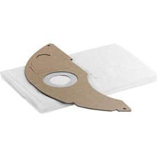 Image of Karcher Fleece Filter Dust Bags for NT 22/1 Vacuum Cleaners Pack of 5