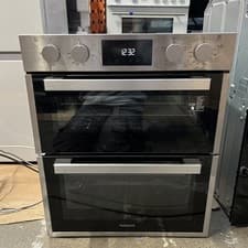 Image of Hotpoint DUH 12d1lx Built Under Electric Double Oven - Stainless Steel