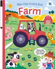 Image of Farm (Wipe-Clean Activity Fun) by Will Putnam | Paperback | 2026