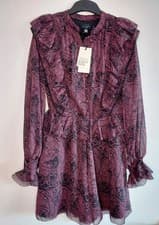 Image of Ted Baker Ruffle Lilei Playsuit Romper - UK 6