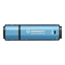 Image of 32GB Kingston Ironkey Vault Privacy 50 USB Flash Drive 3.2 Gen1 Type-A 250MB/s R