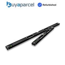 Image of Stabila Limited Edition 196-2 Dark Shadow 40cm 183cm Spirit Levels STB196DSKIT