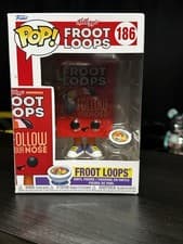 Image of Funko Pop! Kellogg's Froot Loops Cereal Box Vinyl Figure 186