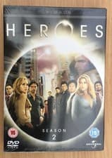 Image of 🌟HEROES🌟SEASON TWO🌟4X DISC BOX SET🌟BRAND NEW & SEALED🌟UK🇬🇧SELLER🌟