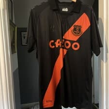 Image of Everton Away Football Shirt 2021/22 Adults Large Hummel E196