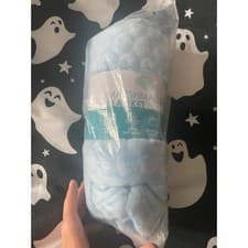 Image of Clair de lune blue marshmallow baby blanket